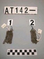 白銅鍊耳飾藏品圖，第2張